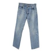 Celine Vintage Pre-owned Bomull jeans Blue, Dam