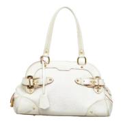 Louis Vuitton Vintage Pre-owned Laeder handvskor White, Dam