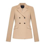 Birgitte Herskind Dubbelknäppt blazer Beige, Dam