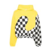 ERL Swirl Hoodie Stickad Yellow, Herr