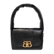 Balenciaga Monaco S Axelväska Black, Dam