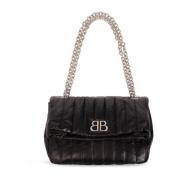 Balenciaga Monaco S Axelväska Black, Dam