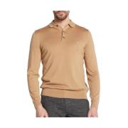 Boss Hugo Boss Stickat 50476355 Medium Beige, Herr