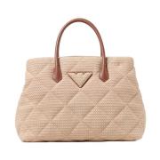 Emporio Armani Naturale Dam Toteväska Y3D268 Ywt4E Beige, Dam