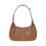 Michael Kors Kornat Läder Axelväska Pouchette Brown, Dam