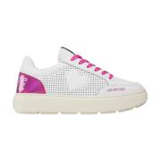 Love Moschino Modiga Sneakers med Vit.Bia/Olo Multicolor, Dam