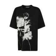 REV Stilren T-shirt med Tryck Black, Dam