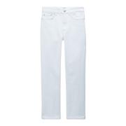 Filippa K Vit Tvättad Denim Jeans White, Dam