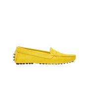 Scarosso Gula Mocka Körloafers Yellow, Dam