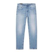 Dondup Loose-fit Jeans Blue, Herr