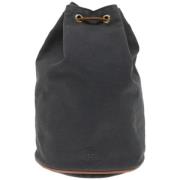 Hermès Vintage Pre-owned Canvas axelremsvskor Gray, Dam