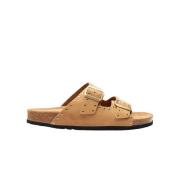 Scarosso Nitar Beige Mocka Sandaler Beige, Herr