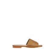 Pinko Quiltad Brun Sandal Brown, Dam