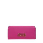 Versace Syntetisk Dragkedja Clutch med Originalfodral Pink, Dam