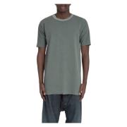 Boris Bidjan Saberi Texturerad Oversize Tee Green, Herr