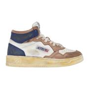 Autry Vintage Medalist Läder Sneakers Multicolor, Dam