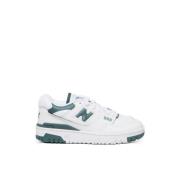 New Balance Eko-Läder Sneakers Vit Grön White, Dam