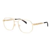 Alexander McQueen Stiliga Optiska Glasögon Am0459O Yellow, Herr