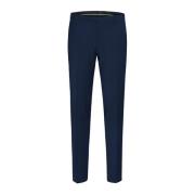 Cinque Slim Fit Wool Blend Pants Blue, Herr