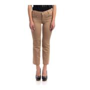 Liu Jo Flare Bottom Up Byxor Brown, Dam