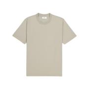 Nn07 Casual T-shirt i Pima-bomull Beige, Herr