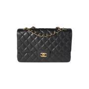 Chanel Vintage Pre-owned Laeder chanel-vskor Black, Dam