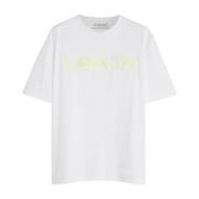 Lanvin Vit Grön Curb T-shirt White, Herr