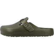 Birkenstock Stiliga Boston EVA Mules för Män Green, Herr