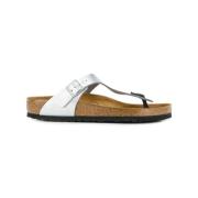 Birkenstock Gizeh Birko-Flor Sandaler Gray, Dam