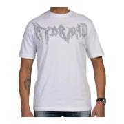 My Brand Bomull T-shirt Svart White, Herr