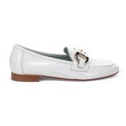 Belle Vie Vit Läder Moccasin White, Dam