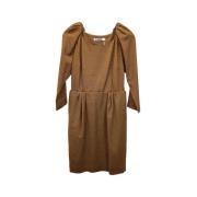 Jil Sander Pre-owned Pre-owned Ylle klnningar Brown, Dam