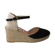 Gaimo Svart Global Espadrillsandal för Kvinnor Black, Dam