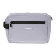 K-Way Nylon Pochette med Logo Detalj Purple, Herr