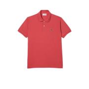 Lacoste Korallröd Polotröja Red, Herr