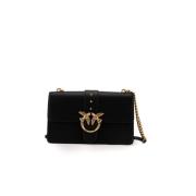 Pinko Klassisk Love Bag One i svart Black, Dam