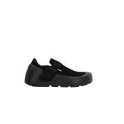 Birkenstock Svart Platta Tofflor Djupblå Sula Black, Herr