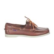 Sebago Klassiska båtskor för män Brown, Dam