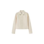 Jil Sander Casual Bomullsskjorta Beige, Herr