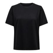 Only Dam T-shirt Vår/Sommar Kollektion Black, Dam