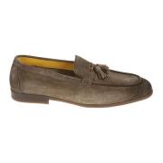 Doucal's Semskade Tassel Loafer Skor Brown, Herr