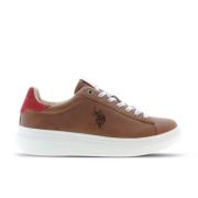 U.s. Polo Assn. Stiliga Läderskor Brown, Herr