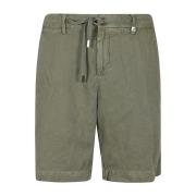 Myths Bomull och Linne Shorts Green, Herr