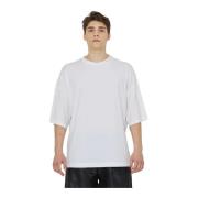 John Richmond Logo Rund Hals Kortärmad T-shirt White, Herr