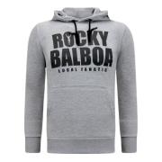 Local Fanatic Rocky Balboa Luvtröja Herr Gray, Herr