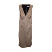 Proenza Schouler Pre-owned Pre-owned Plast klnningar Beige, Dam