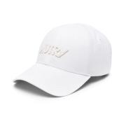 Autry Baseball Cap med Broderat Logotyp White, Herr