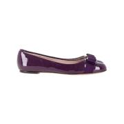 Salvatore Ferragamo Pre-owned Pre-owned Laeder lgskor Purple, Dam