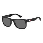 Tommy Hilfiger Stiliga solglasögon TH 1556/S Black, Herr