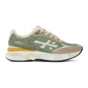 Premiata Grön Combi Sneakers Green, Herr